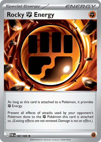 Rocky Perfect Order Pokemon Card