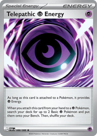 Telepathic Perfect Order Pokemon Card