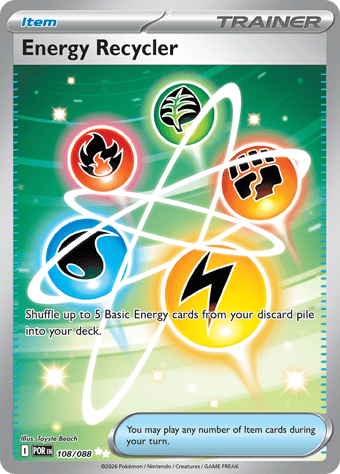 Energy Recycler Perfect Order Pokemon Card