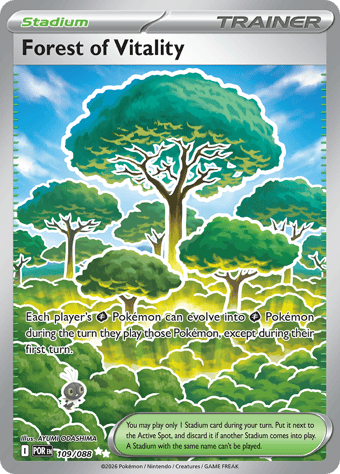 Forest of Vitality Perfect Order Pokemon Card