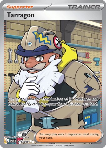 Tarragon Perfect Order Pokemon Card