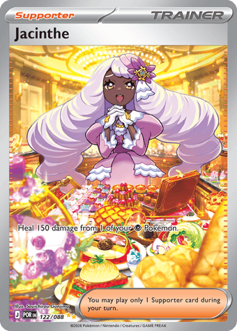 Jacinthe Perfect Order Pokemon Card