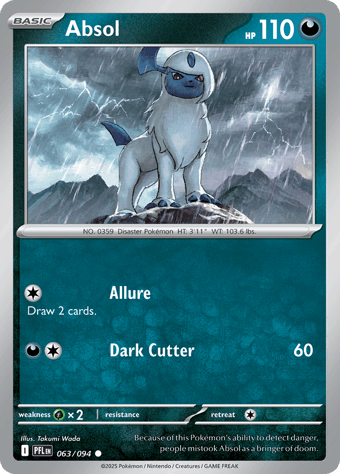 Absol Phantasmal Flames Pokemon Card