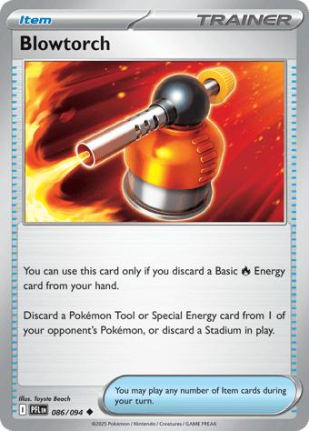 Blowtorch Phantasmal Flames Pokemon Card