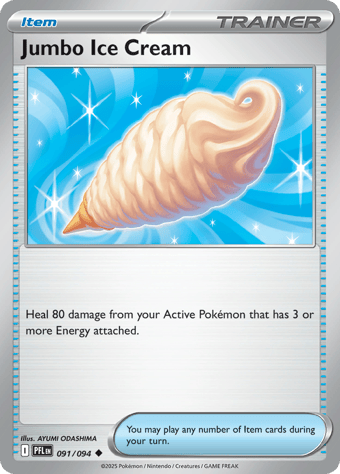 Jumbo Ice Cream Phantasmal Flames Pokemon Card