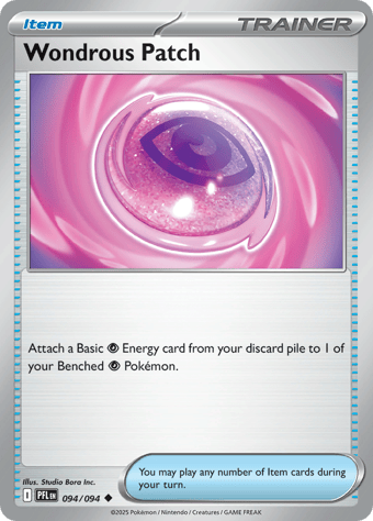 Wondrous Patch Phantasmal Flames Pokemon Card