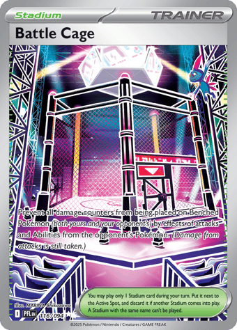 Battle Cage Phantasmal Flames Pokemon Card