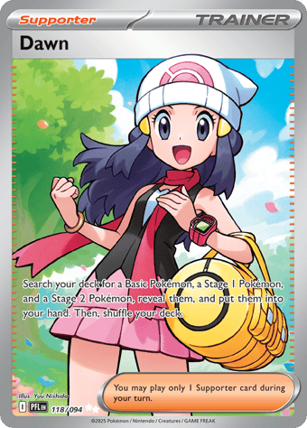 Dawn Phantasmal Flames Pokemon Card