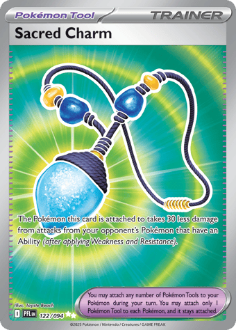 Sacred Charm Phantasmal Flames Pokemon Card