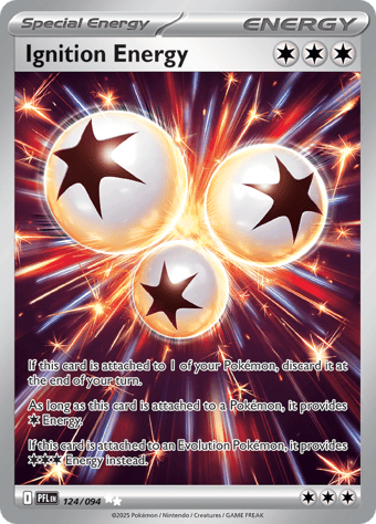 Ignition Energy Phantasmal Flames Pokemon Card