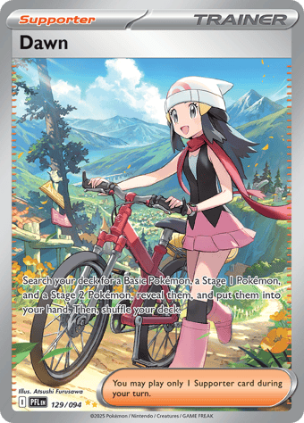 Dawn Phantasmal Flames Pokemon Card