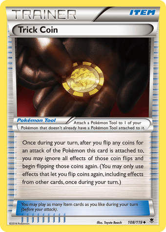 Trick Coin Phantom Forces Pokemon Card