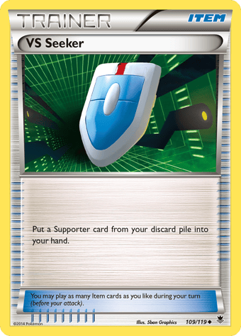 VS Seeker Phantom Forces Pokemon Card