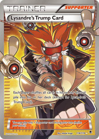 Lysandre's Trump Card Phantom Forces Pokemon Card