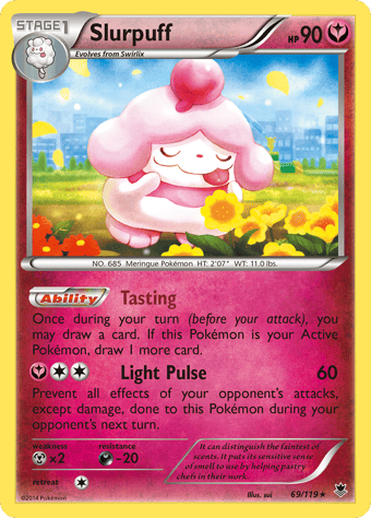 Slurpuff Phantom Forces Pokemon Card