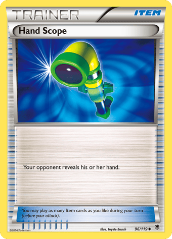Hand Scope Phantom Forces Pokemon Card