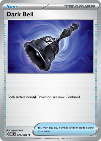Dark Bell Pitch Black Pokemon Card