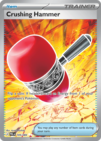 Crushing Hammer Pitch Black Pokemon Card