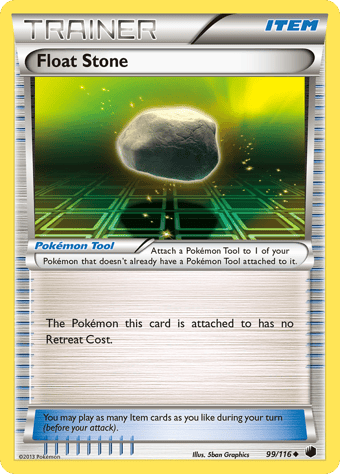 Float Stone Plasma Freeze Pokemon Card
