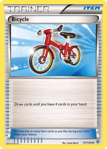 Bicycle Plasma Storm Pokemon Card
