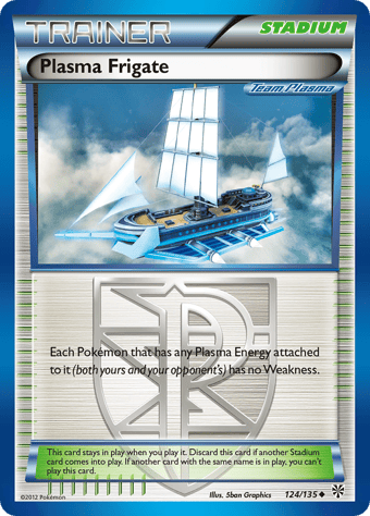 Plasma Frigate Plasma Storm Pokemon Card