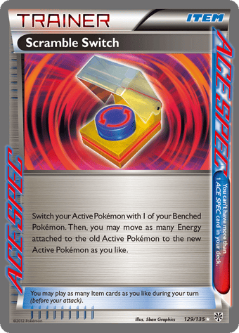 Scramble Switch Plasma Storm Pokemon Card