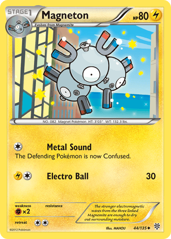 Magneton Plasma Storm Pokemon Card