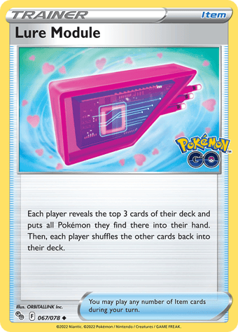 Lure Module Pokemon Go Pokemon Card