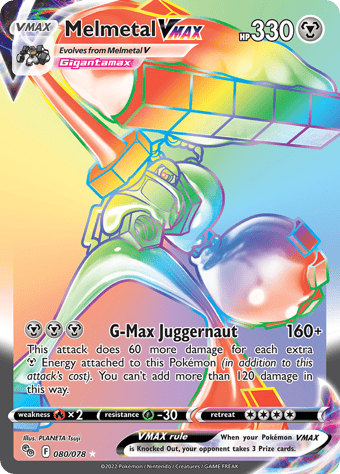 Melmetal VMAX Pokemon Go Pokemon Card