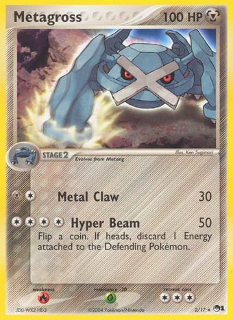 Metagross POP Series 1 Pokemon Card