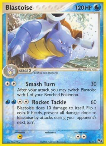Blastoise POP Series 3 Pokemon Card