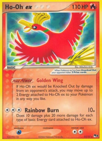 Ho-Oh ex POP Series 3 Pokemon Card