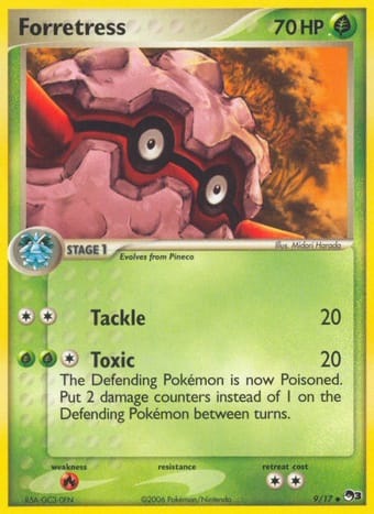Forretress POP Series 3 Pokemon Card