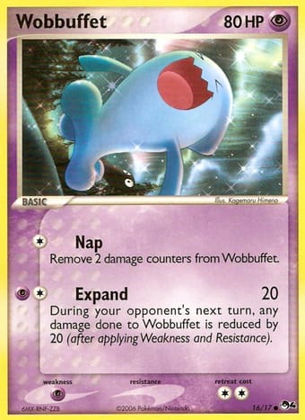 Wobbuffet POP Series 4 Pokemon Card