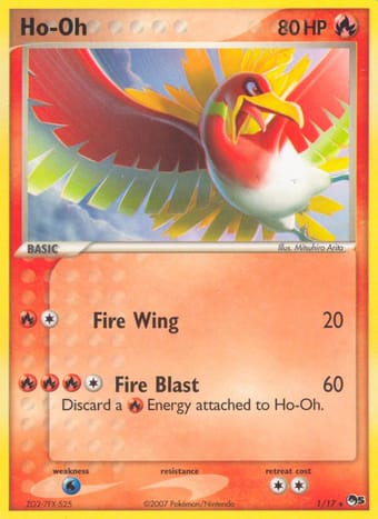 Ho-oh POP Series 5 Pokemon Card