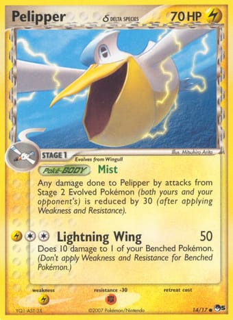 Pelipper (Delta Species) POP Series 5 Pokemon Card