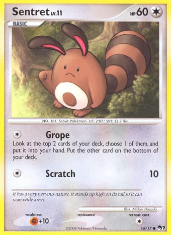 Sentret POP Series 7 Pokemon Card