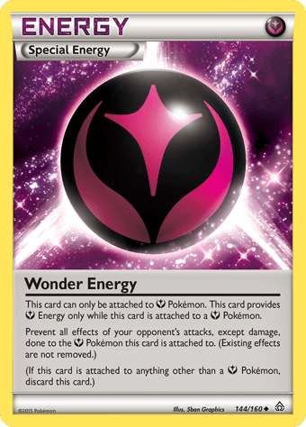 Wonder Energy Primal Clash Pokemon Card