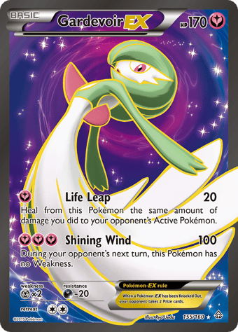 Gardevoir-EX Primal Clash Pokemon Card