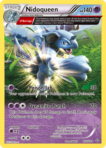 Nidoqueen Primal Clash Pokemon Card
