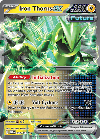 Iron Thorns EX Prismatic Evolutions Pokemon Card