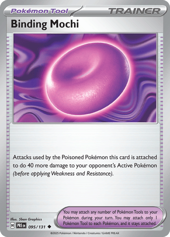 Binding Mochi Prismatic Evolutions Pokemon Card