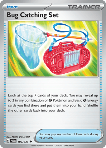 Bug Catching Set Prismatic Evolutions Pokemon Card