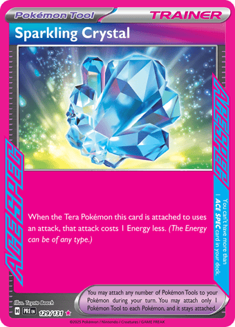 Sparkling Crystal Prismatic Evolutions Pokemon Card
