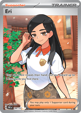 Eri Prismatic Evolutions Pokemon Card