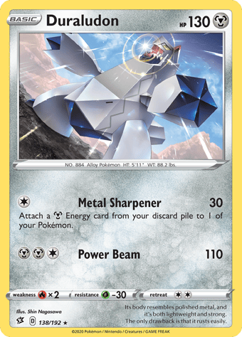 Duraludon Rebel Clash Pokemon Card