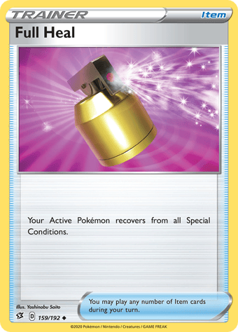 Full Heal Rebel Clash Pokemon Card