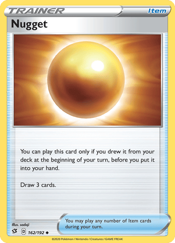Nugget Rebel Clash Pokemon Card