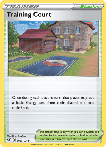 Training Court Rebel Clash Pokemon Card