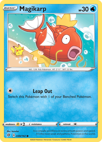 Magikarp Rebel Clash Pokemon Card
